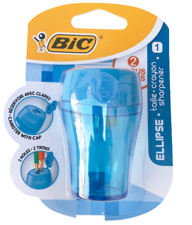 Temperówka Bic Ellipse Niebieska Podwójna Z Pojemnikiem