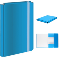 Teczka Skrzydłowa Z Gumką Interdruk A4 Niebieska