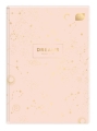 Brulion A5 96 Kartka Krata Interdruk Metallic Dreams