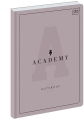 Brulion A5 96 Kartek Kratka 90g Academy Interdruk
