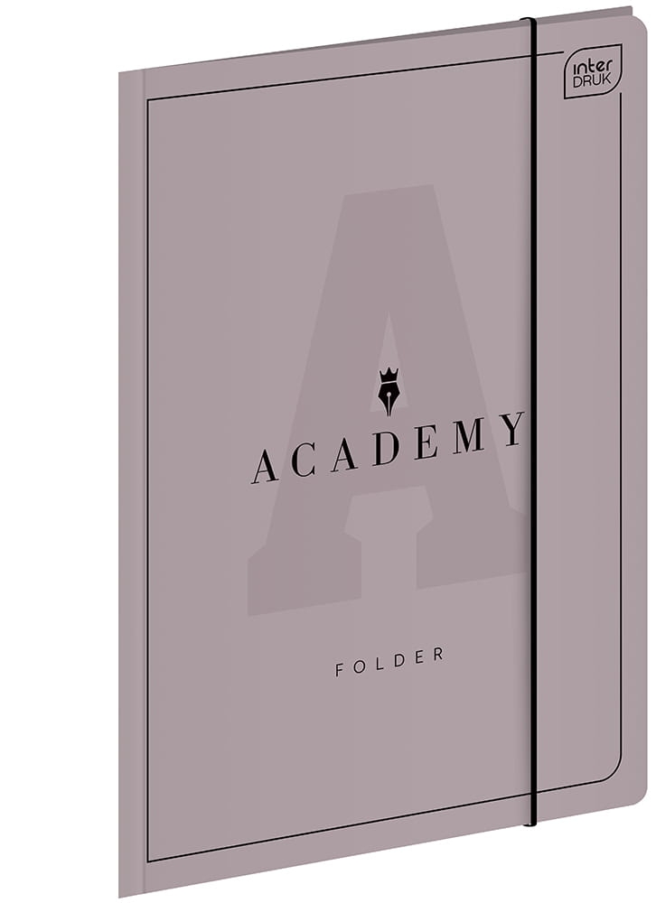 Teczka z Gumką A4+ Academy Interdruk