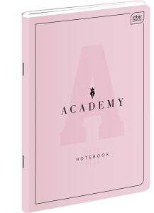 Zeszyt A5/60 Kratka M 90g Academy Pastel Interdruk