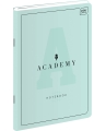 Zeszyt A5/60 Kratka M 90g Academy Pastel Interdruk