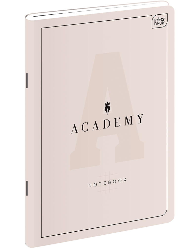 Zeszyt A5/60 Linia M 90g Academy Pastel Interdruk