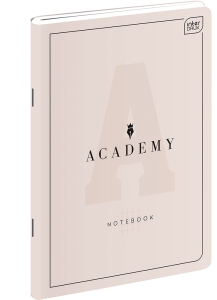 Zeszyt A5/60 Linia M 90g Academy Pastel Interdruk