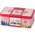 Flamastry Connector 33 kolory w metalowej szkatułce Ballerina Faber-Castell