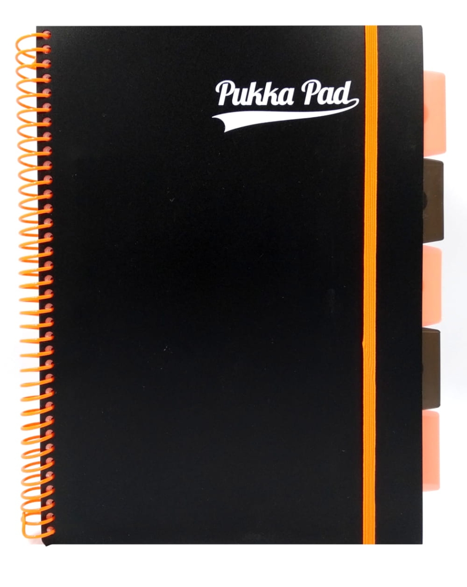 Kołonotatnik Pukka Pad Pomarańczowy Neon 200k 80g A4 