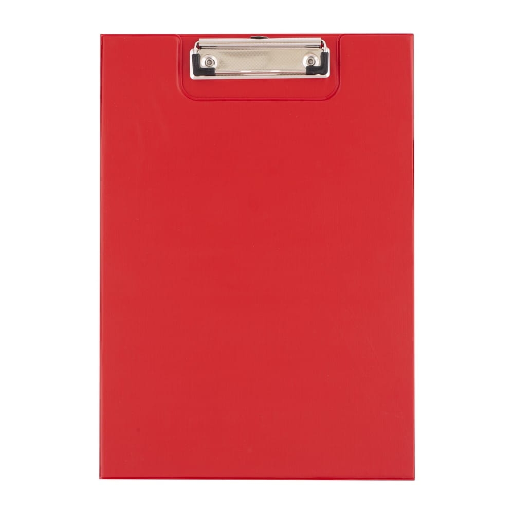 Deska Z Klipem Zamykana Clipboard A4 Czerwona