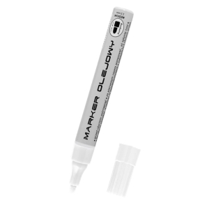 Marker Olejowy Toma Economy 420 Okrągły Biały