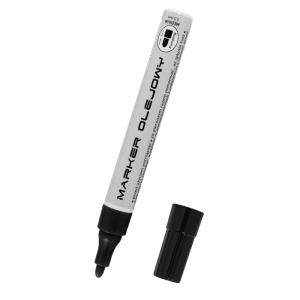 Marker Olejowy Toma Economy 420 Okrągły Czarny