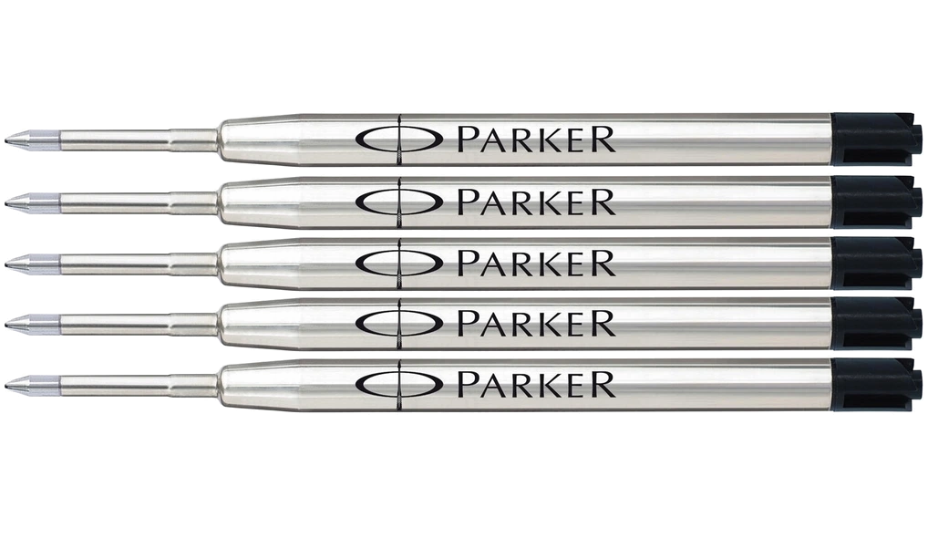 Wkład Do Długopisu Parker Z02 Standard Czarny "M" 2119153 KOMPLET 5X