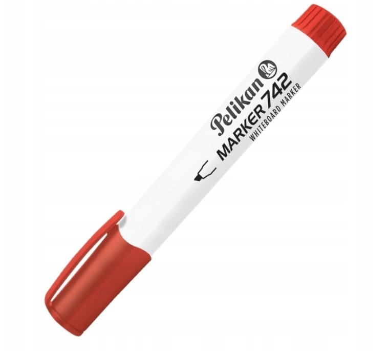 Marker Suchościeralny Pelikan 742 Czerwony