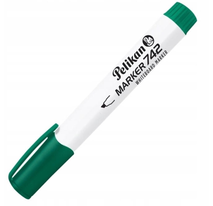 Marker Suchościeralny Pelikan  742 Zielony