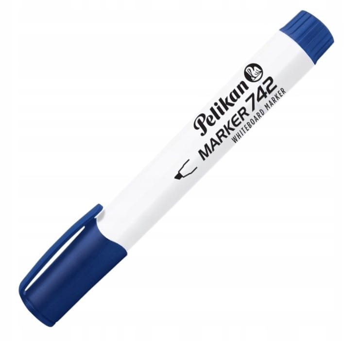 Marker Suchościeralny Pelikan 742 Niebieski