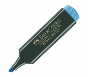Zakreślacz Faber-Castell Niebieski Textliner 48