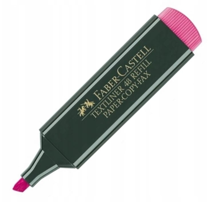 Zakreślacz Faber-Castell Różówy Textliner 48