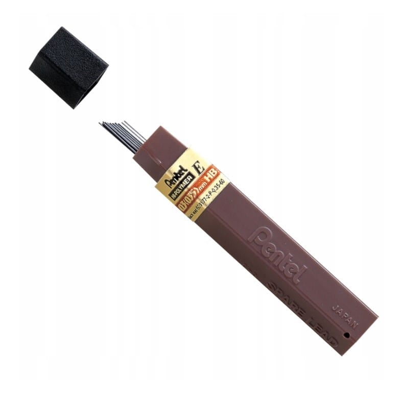 Grafit Pentel 0,3 mm HB 12 Sztuk