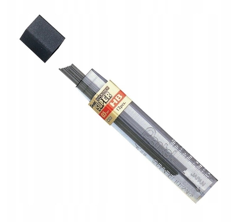 Grafit Pentel 0,5 mm HB C505-HB 12 Sztuk