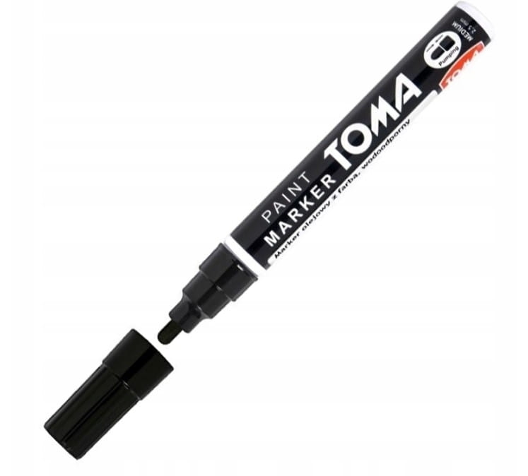 Marker Olejowy Olejny Toma To-440 Czarny