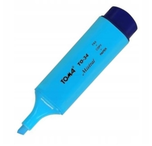 Zakreślacz Marker Toma Mistral Niebieski