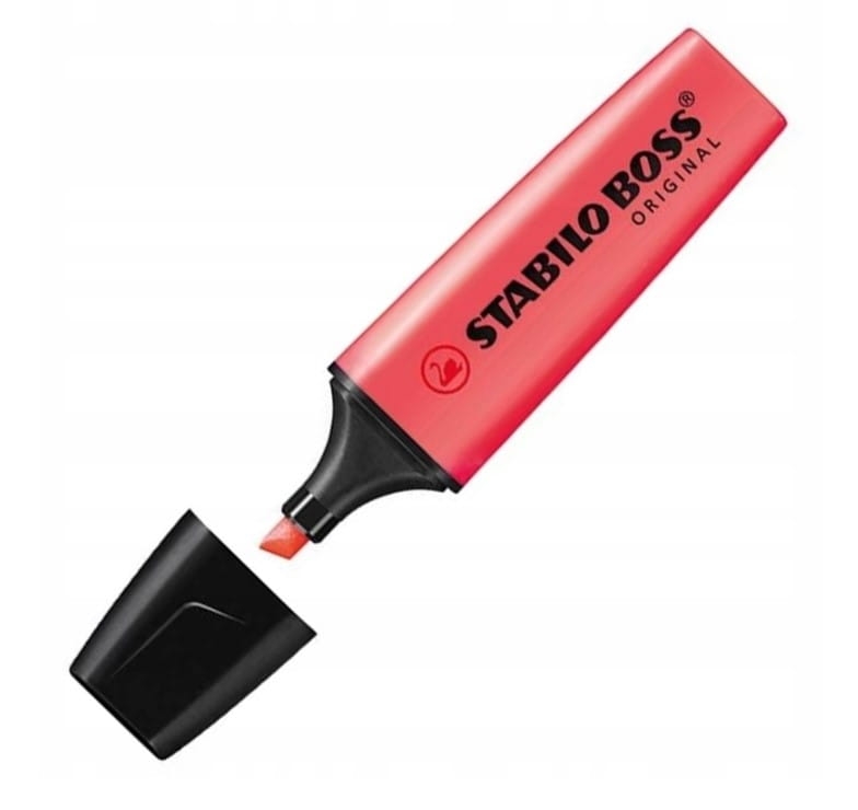 Zakreślacz Do Tekstu Stabilo Boss Original Red