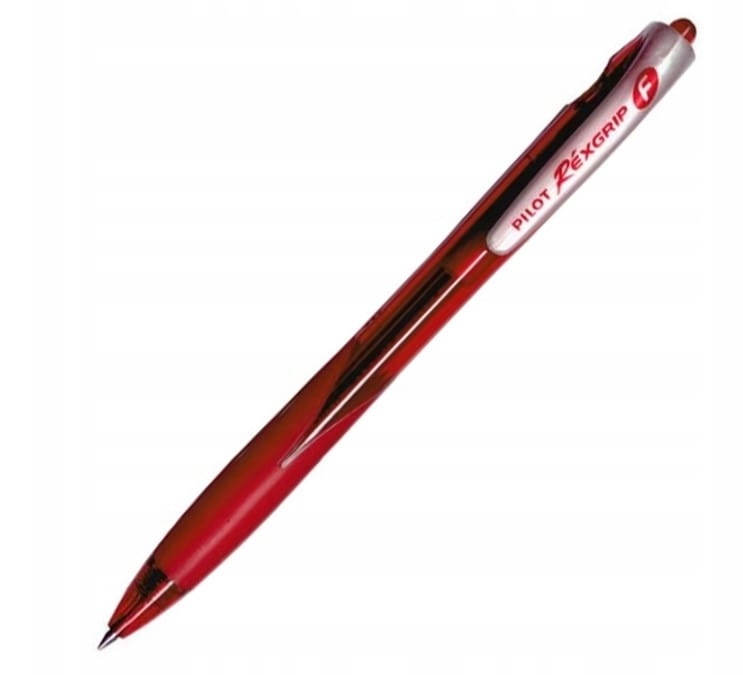 Długopis Automatyczny Pilot Rexgrip Czerwony