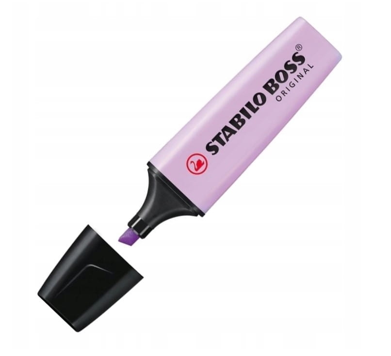 Stabilo Boss Zakreślacz Pastelowy Lila Fioletowy