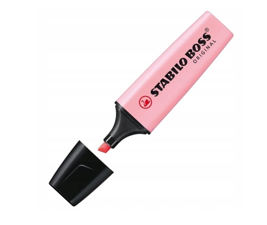 Stabilo Boss Zakreślacz Pastelowy Pastel Różowy