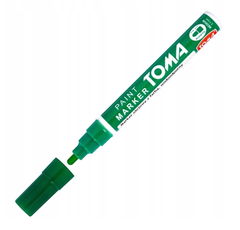 Marker Olejowy Olejny Toma To-440 Zielony