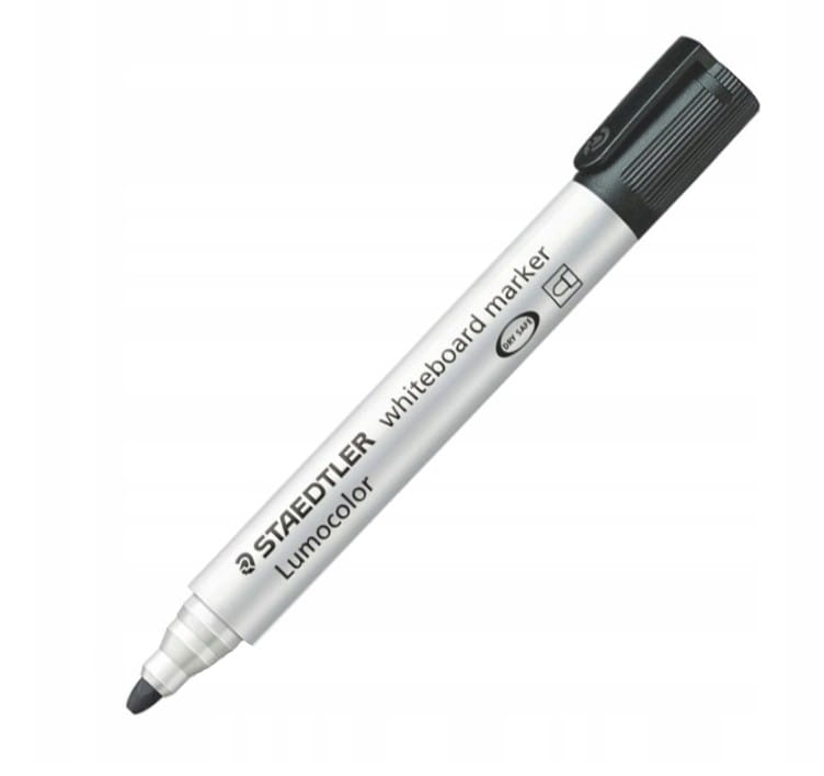 Marker Suchościeralny Lumocolor Okrągły Staedtler Czarna S351-9