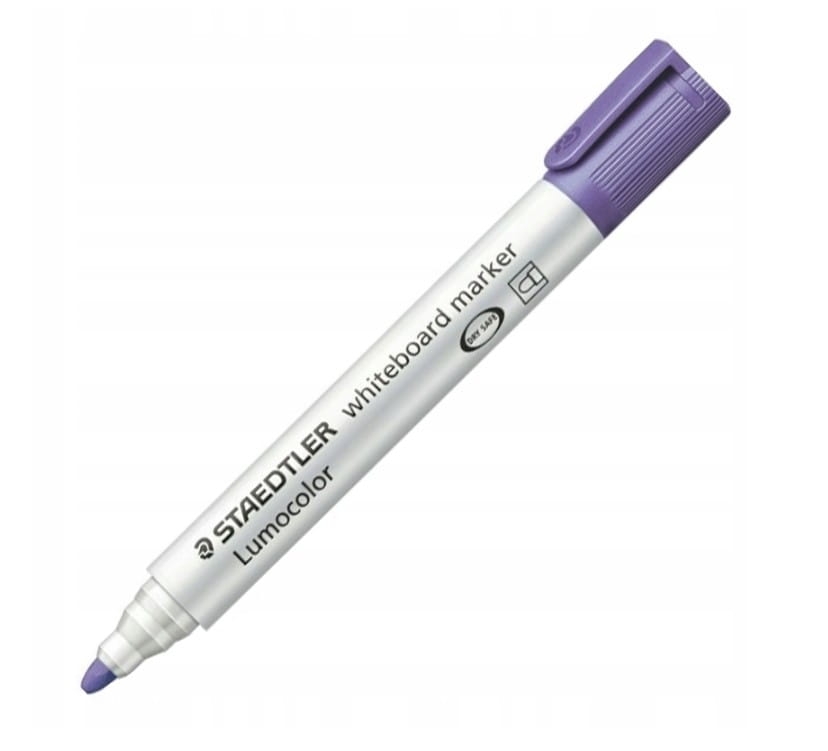 Marker Suchościeralny Lumocolor Okrągły Staedtler Fioletowy 351-6S