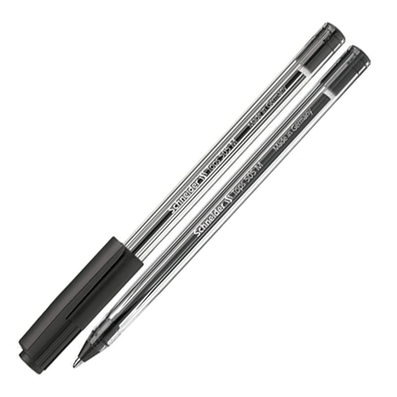 Długopis SCHNEIDER Tops 505, M, czarny