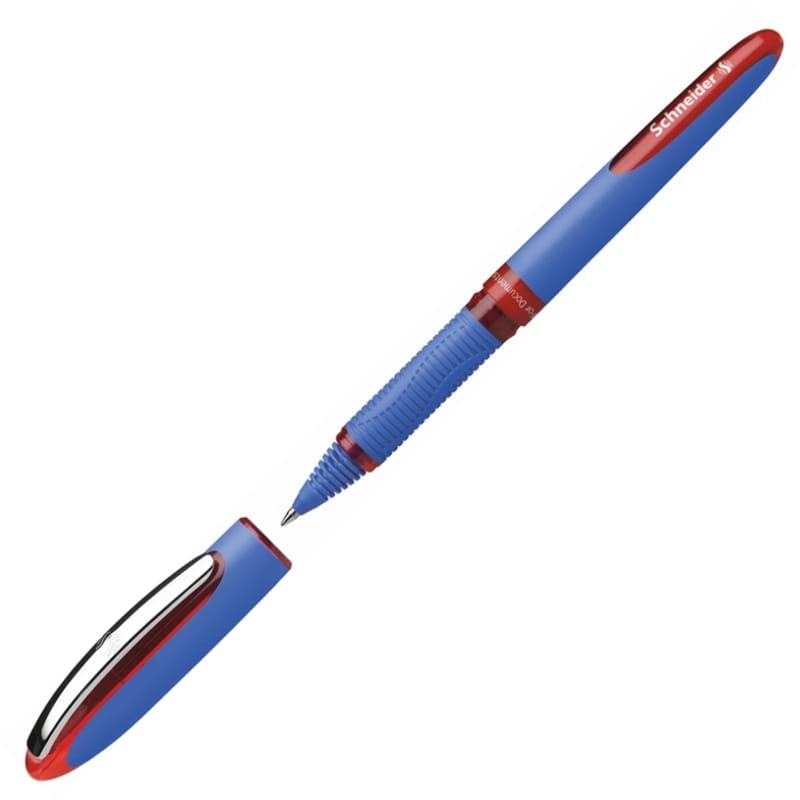 Pióro kulkowe SCHNEIDER One Hybrid C, 0,3 mm, czerwony