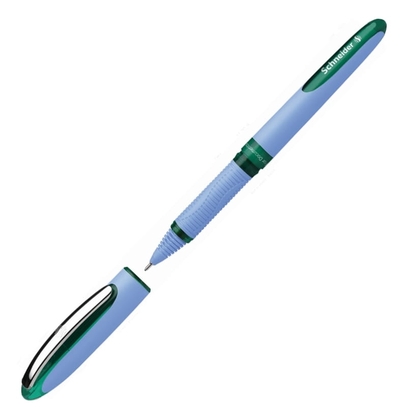 Pióro kulkowe SCHNEIDER One Hybrid N, 0,3 mm, zielony