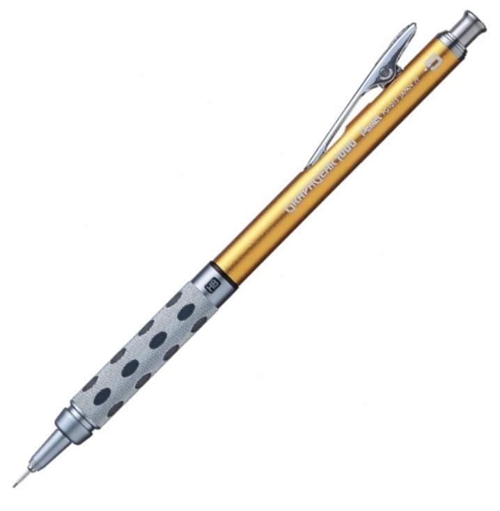 Ołówek Automatyczny Pentel Graphgear 1000 0,5mm PG1015C-XX Złoty