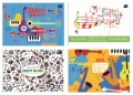 Zeszyt Do Nut Muzyki B5 16 Kartek 70g Linia Interdruk