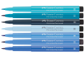Pisaki Pędzelkowe Brushe Faber-Castell The Blues