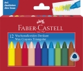 Kredki Świecowe Trójkątne Faber-Castell 12 Kolorów