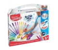 Flamastry Dmuchane Dla Dzieci Maped Blowpen 24 kolory 