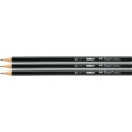 Zestaw 3 Ołówki HB + Gumka Dust Free + Temperówka Faber Castell