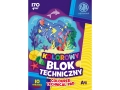 Blok Techniczny Kolorowy A4 10 Arkuszy 170g