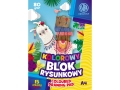 Blok Rysunkowy Kolorowy A4 15 Arkuszy 80g