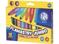 Flamastry Astra Jumbo 12 Kolorów 