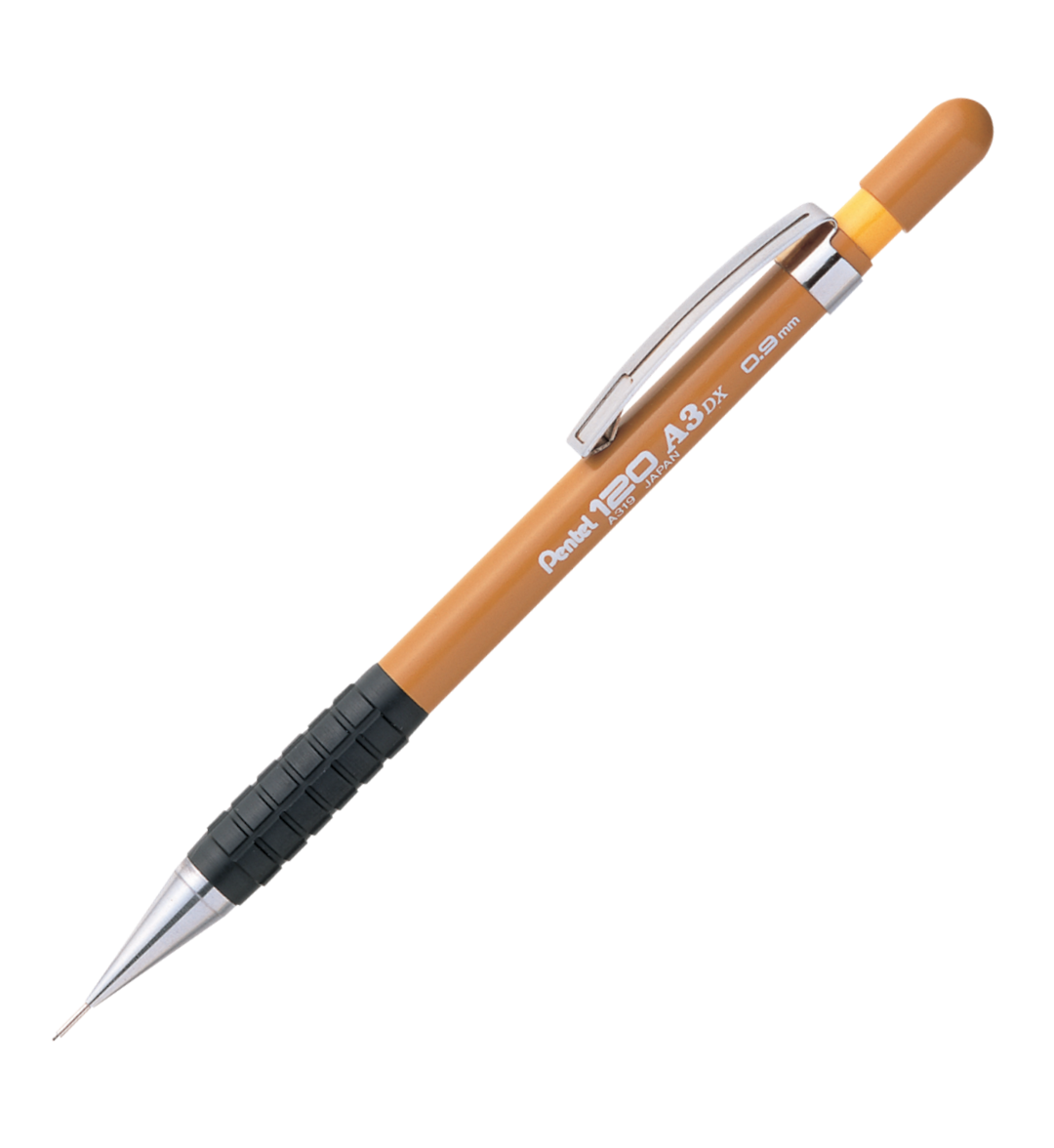 Ołówek Automatyczny Pentel 0,9mm A319-Y DX Żółty