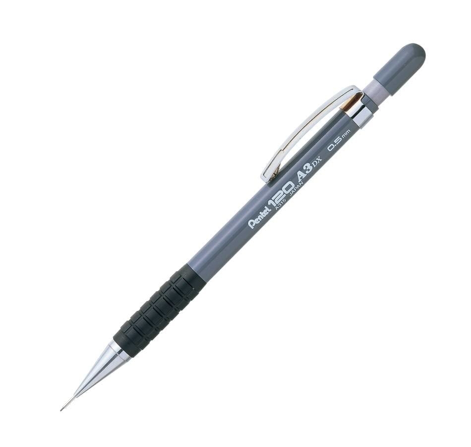 Ołówek Automatyczny Pentel 0,5mm A315-N DX Szary