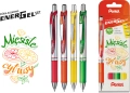 Pióro Pentel Energel BL77 4 Sztuki Mięsiste Cytrusy