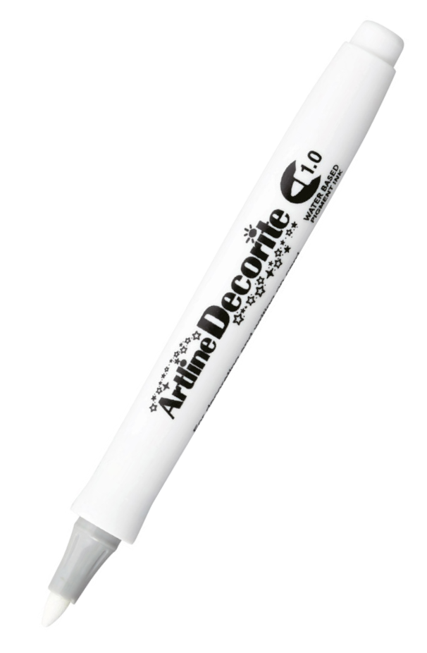 Marker Dekoracyjny Artline Decorite 1mm Biały