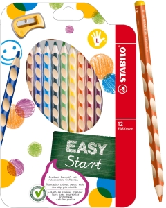 Kredki Stabilo EASYcolors Dla Leworęcznych 12 kolorów
