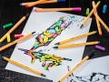 Zestaw Kreatywny Stabilo Point88 + Pen68 Arty 36 sztuk Cienkopis Creative Set