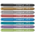 Flamastry Stabilo Trio Deco 8 sztuk Kolory Metaliczne 